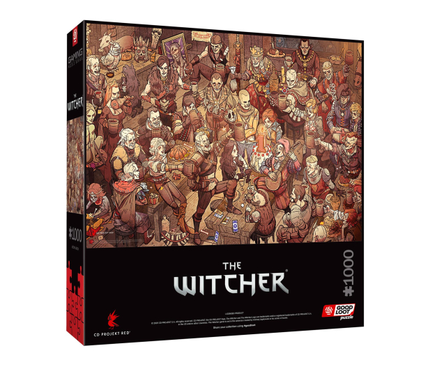 Good Loot Gaming Puzzle: The Witcher (Wiedźmin) Birthday - 1503935 - zdjęcie 2